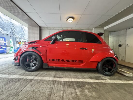 リム深5本スポークとグッドコンディション。 - THREE HUNDRED ABARTH